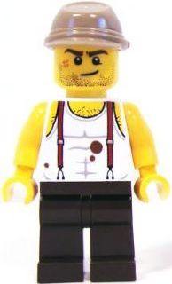 LEGO Minifigure-Mac McCloud - Kepi-Pharaoh's Quest-PHA004-Creative Brick Builders
